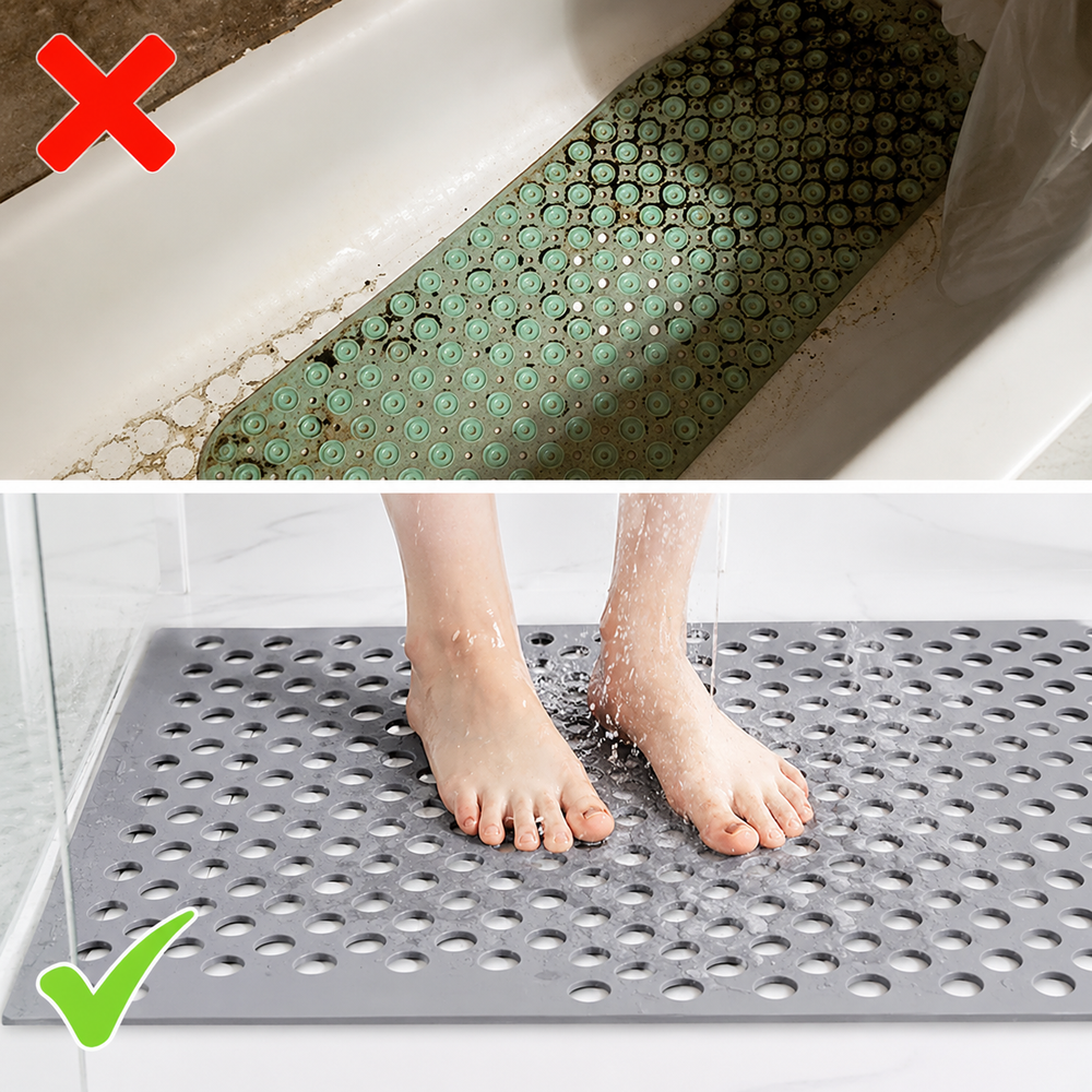 🔥Save 50% This Summer 💧 SafeStep Bathroom Safety Mat - Make Every Shower Feel Safer 🚿